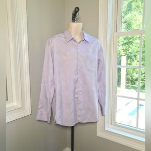 Tommy Bahama Long Sleeve Lavender Button Up Shirt ~ Men’s Large EUC!